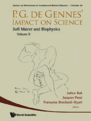 cover image of P.g. De Gennes' Impact On Science--Volume Ii
